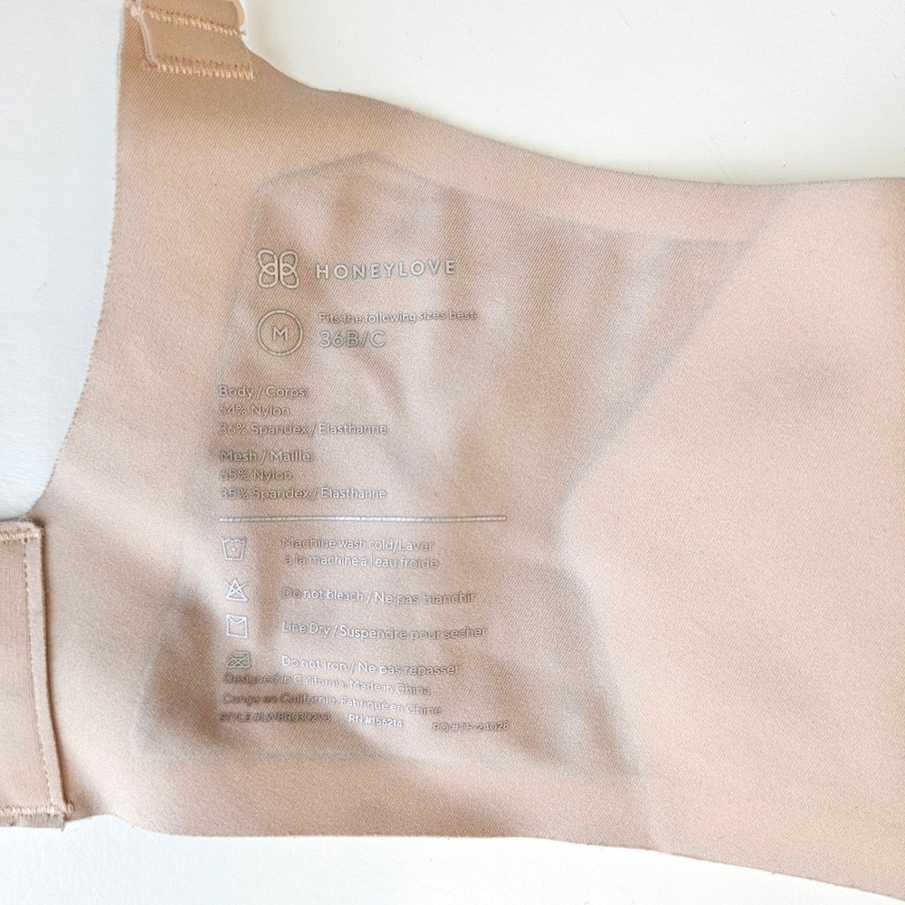 Honeylove CrossOver Bra in Nude Medium 36B/C - Picture 9 of 10